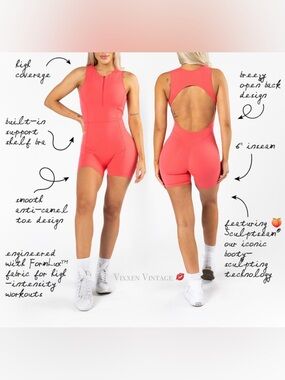 PARAGON FORMLUX ‘SCULPTSEAM ADAPT SHORTSUIT’ IN SPICY MARG